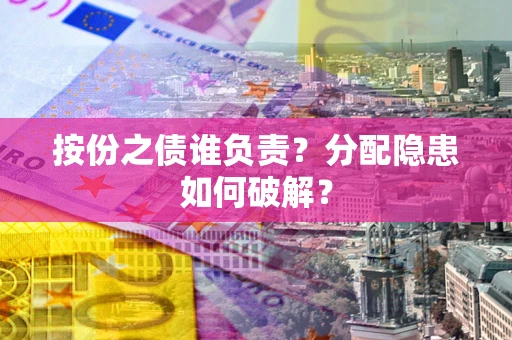 武汉按份之债谁负责？分配隐患如何破解？