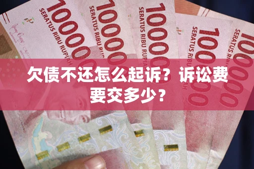 武汉欠债不还怎么起诉？诉讼费要交多少？