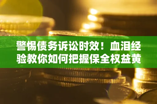 武汉警惕债务诉讼时效！血泪经验教你如何把握保全权益黄金期