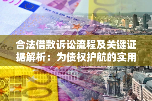 武汉合法借款诉讼流程及关键证据解析：为债权护航的实用指南