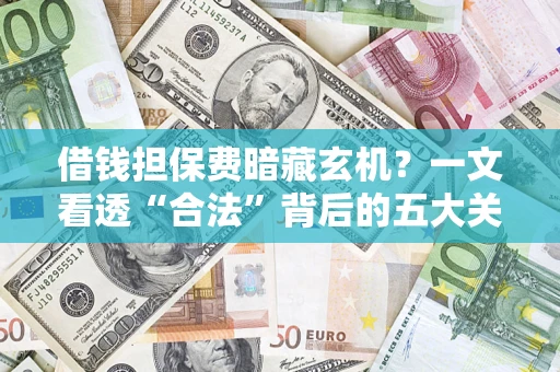 武汉借钱担保费暗藏玄机？一文看透“合法”背后的五大关键陷阱