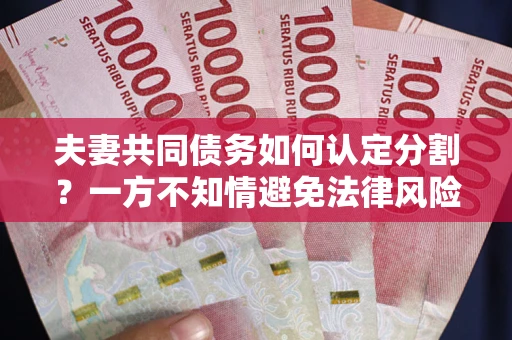 武汉夫妻共同债务如何认定分割？一方不知情避免法律风险必看！
